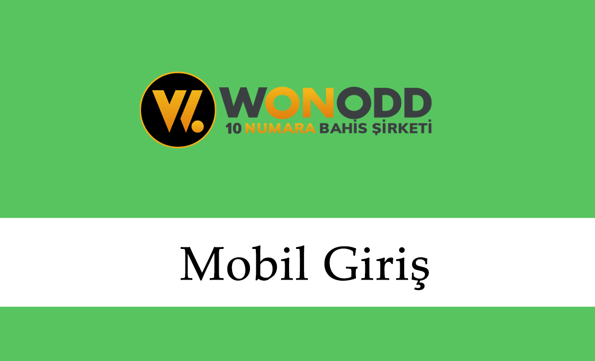 Wonodd Mobil Giriş