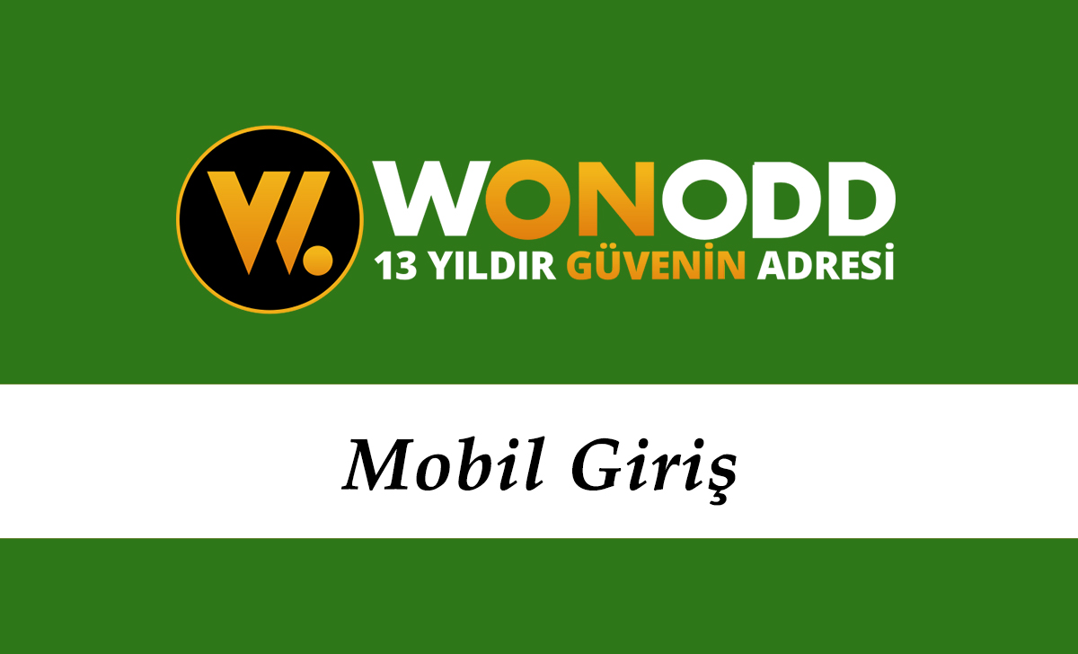 Wonodd Mobil Giriş