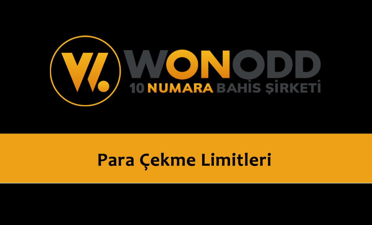 Wonodd Para Çekme Limitleri